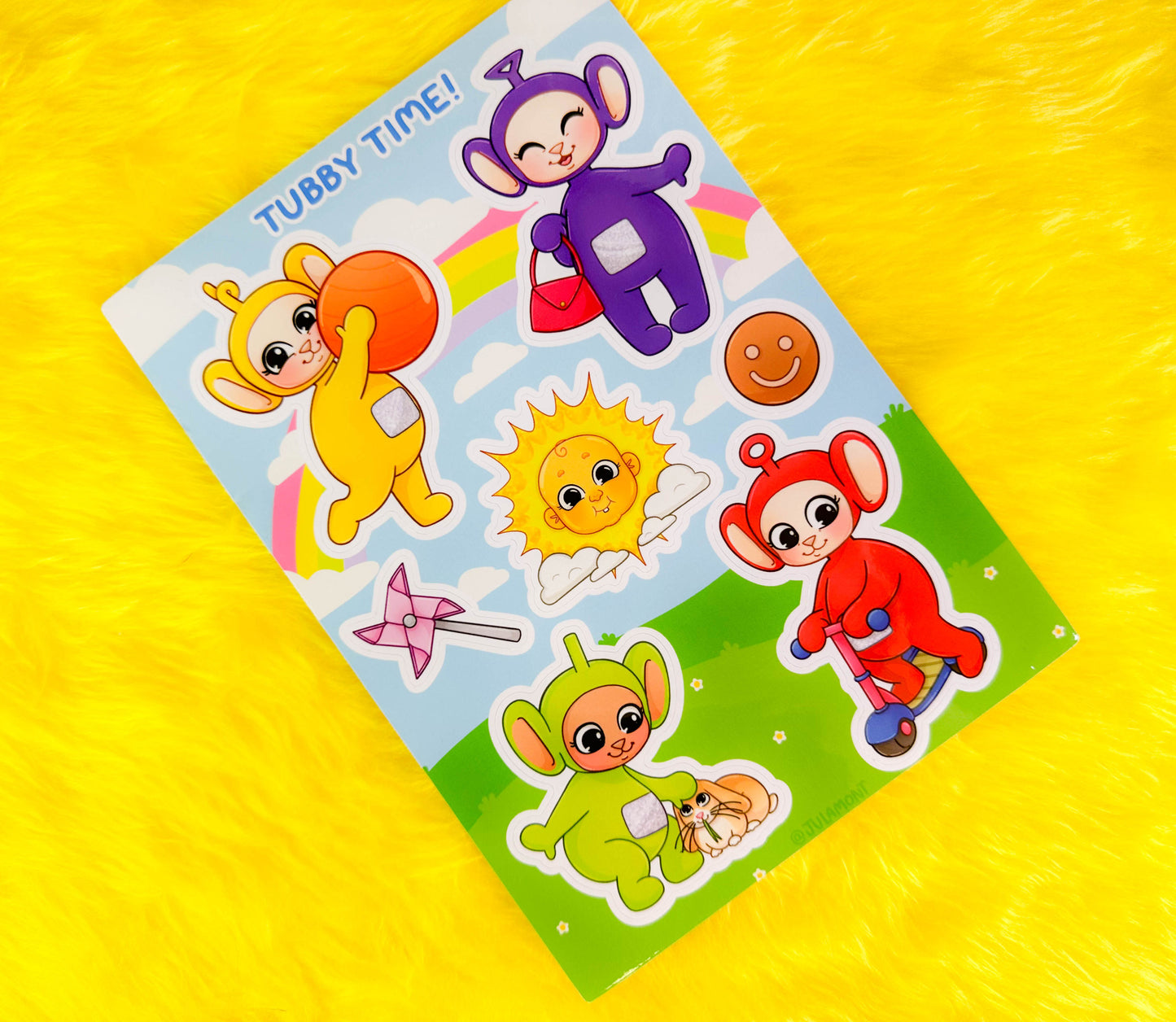 Tubby Time Sticker Sheet