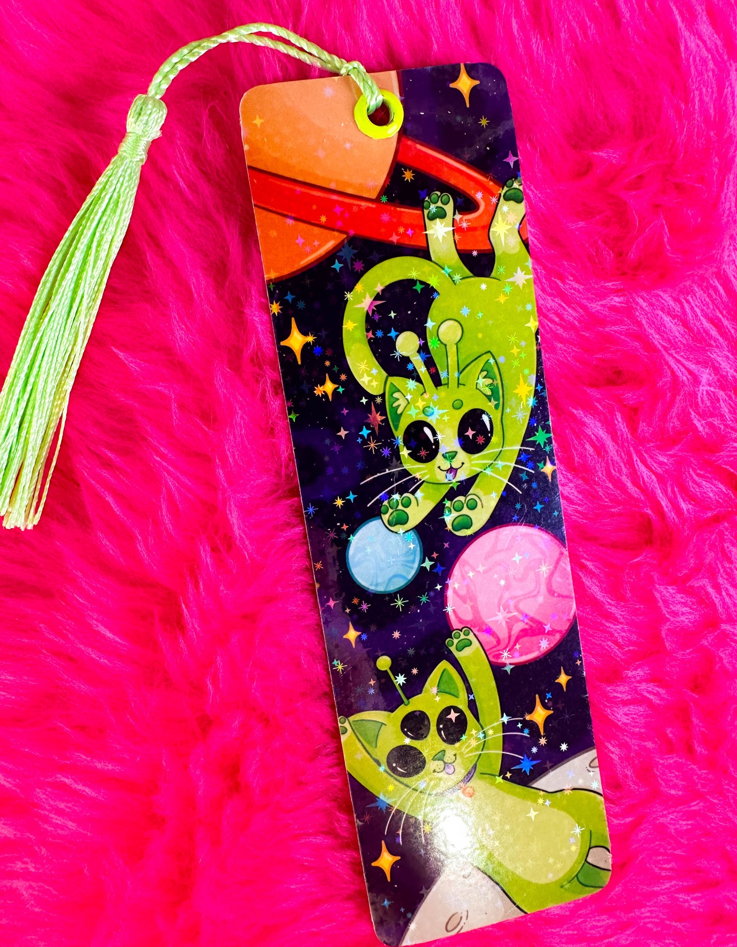 Space Kitty Bookmark