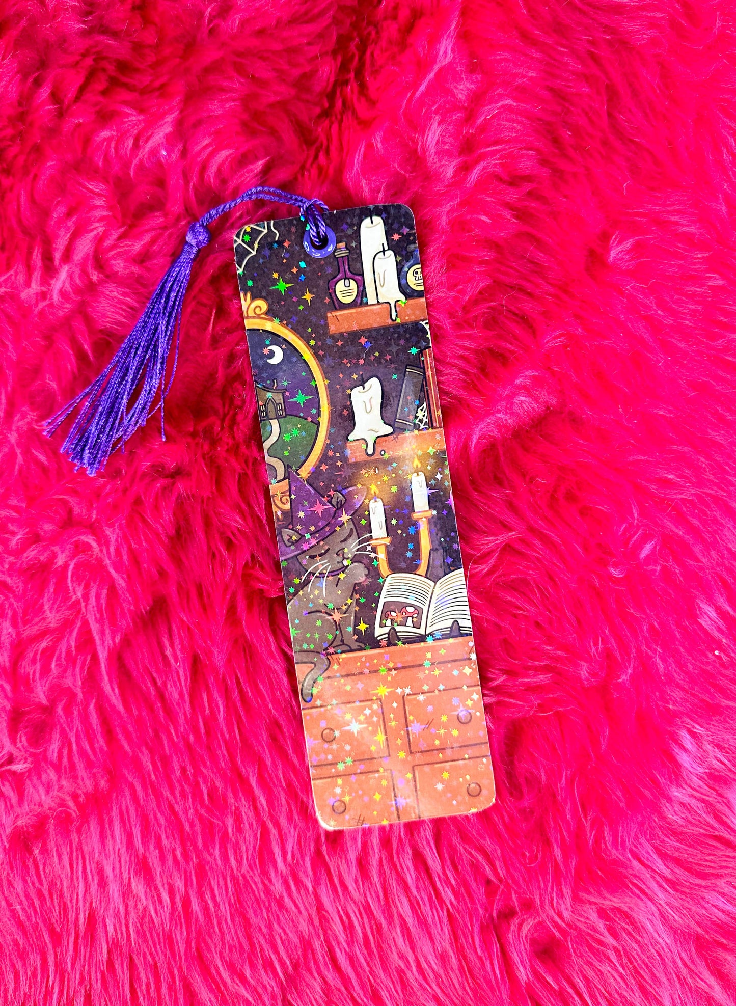 Witchy Cat Bookmark