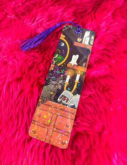 Witchy Cat Bookmark