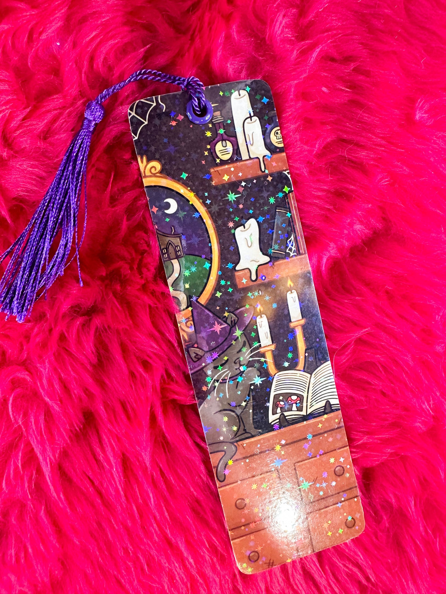 Witchy Cat Bookmark