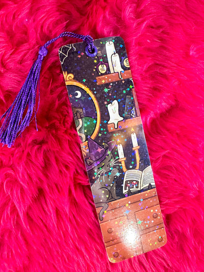 Witchy Cat Bookmark