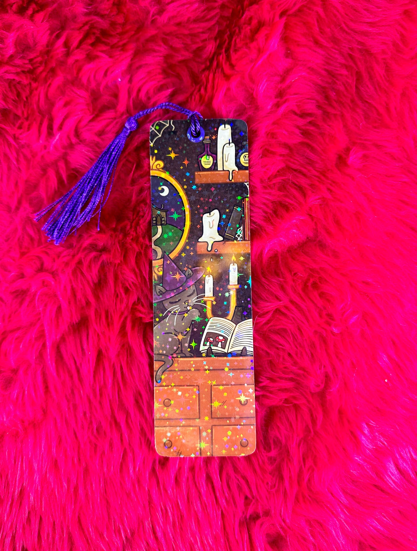 Witchy Cat Bookmark