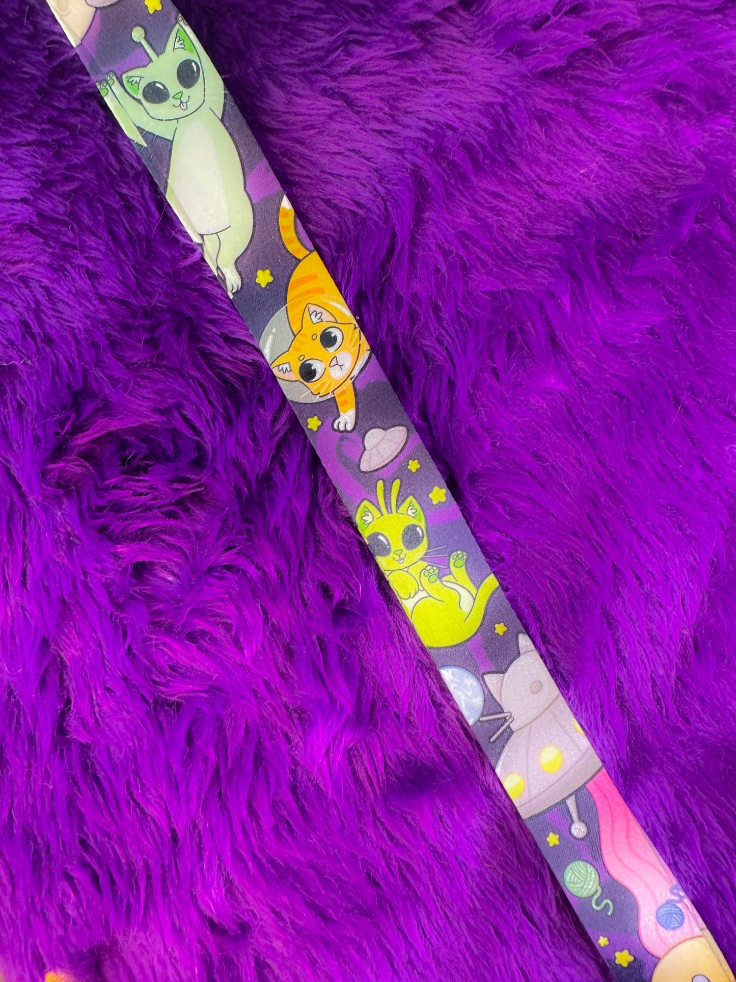 Space Kitty Lanyard