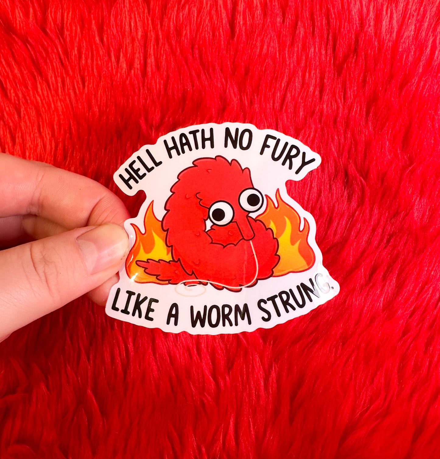 Hell Hath No Fury Vinyl Sticker