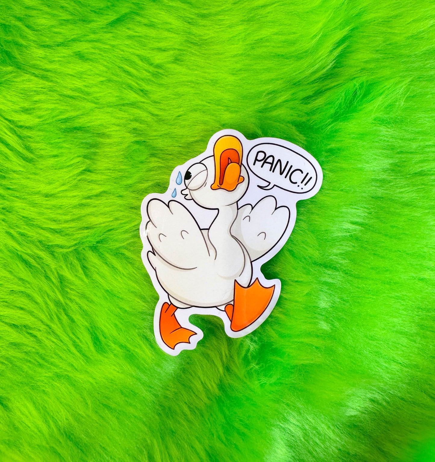 Panic! Goose Vinyl Sticker