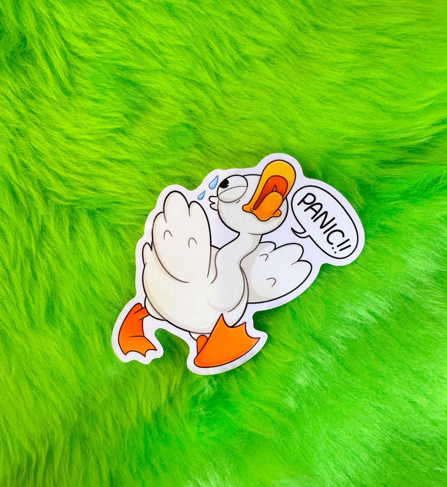 Panic! Goose Vinyl Sticker