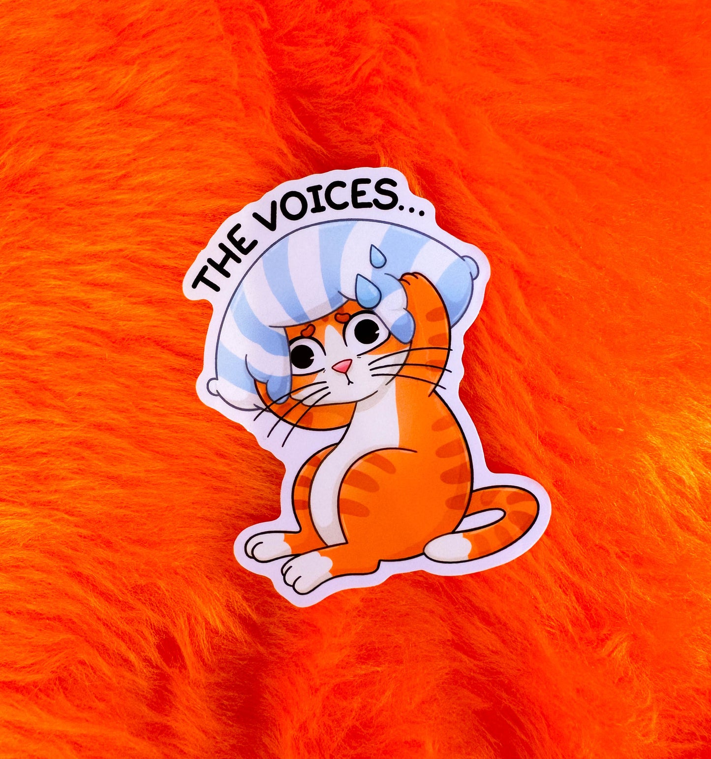 The Voices... Vinyl Sticker