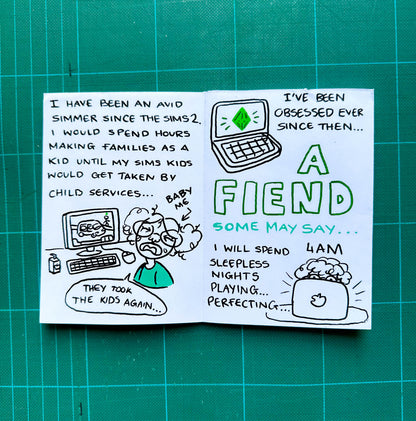 'I Just want to Play Sims' Zine