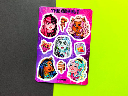 The Ghouls Sticker Sheet