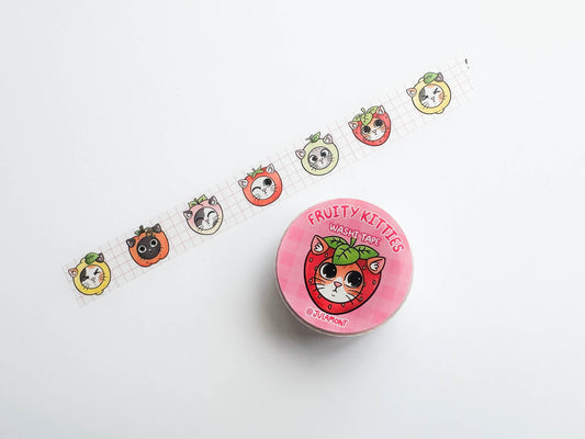 Fruity Kitties Washi Tape