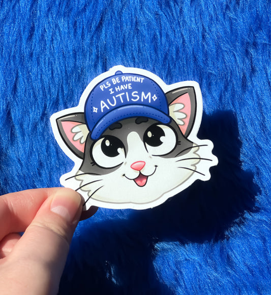 'I have Autism' Vinyl Sticker