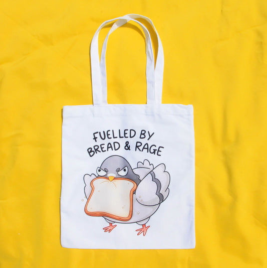 Bread and Rage Tote Bag